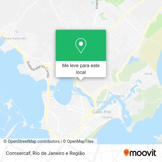 Comsercaf mapa