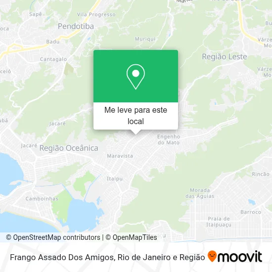Frango Assado Dos Amigos mapa