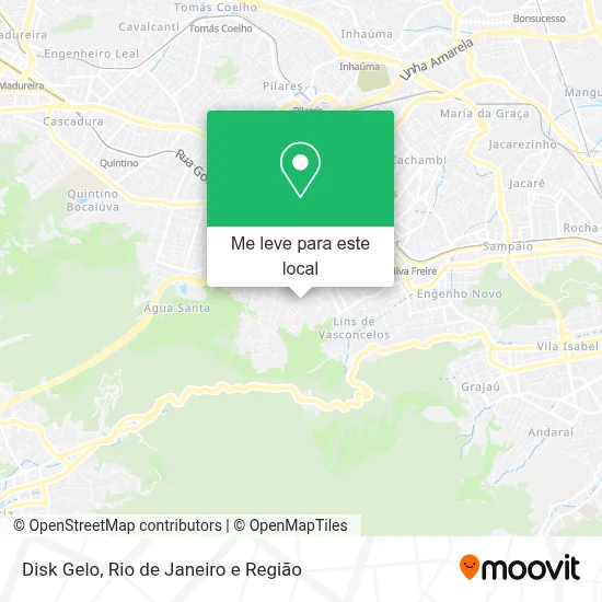 Disk Gelo mapa