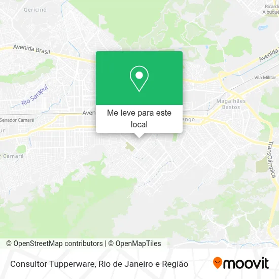 Consultor Tupperware mapa