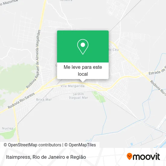 Itaimpress mapa