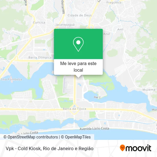Vpk - Cold Kiosk mapa