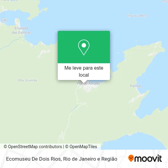 Ecomuseu De Dois Rios mapa