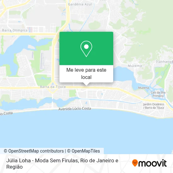 Júlia Loha - Moda Sem Firulas mapa