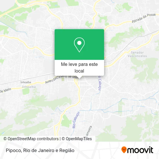 Pipoco mapa