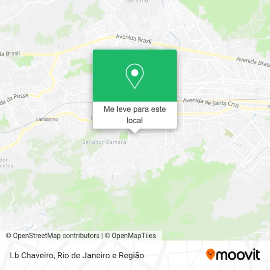 Lb Chaveiro mapa