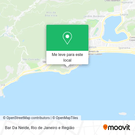 Bar Da Neide mapa