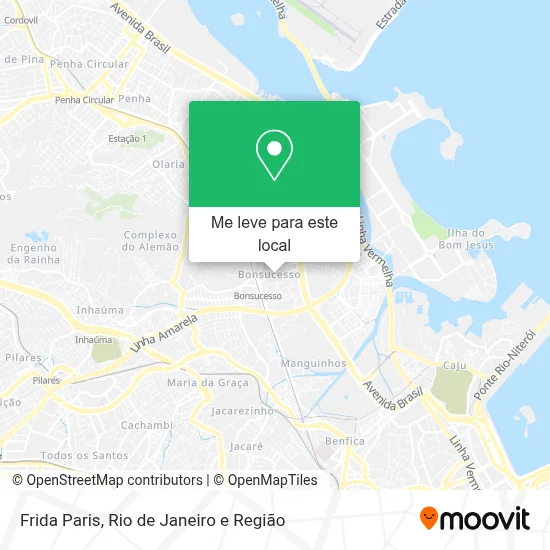 Frida Paris mapa
