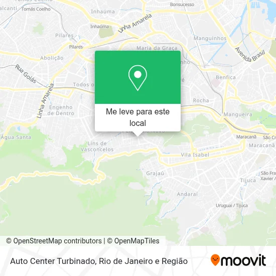Auto Center Turbinado mapa