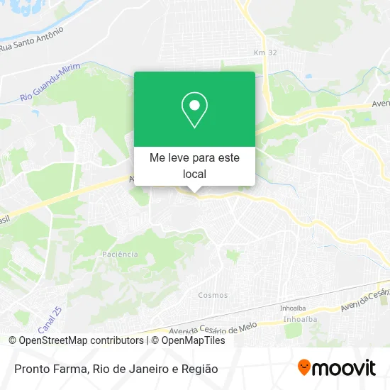 Pronto Farma mapa