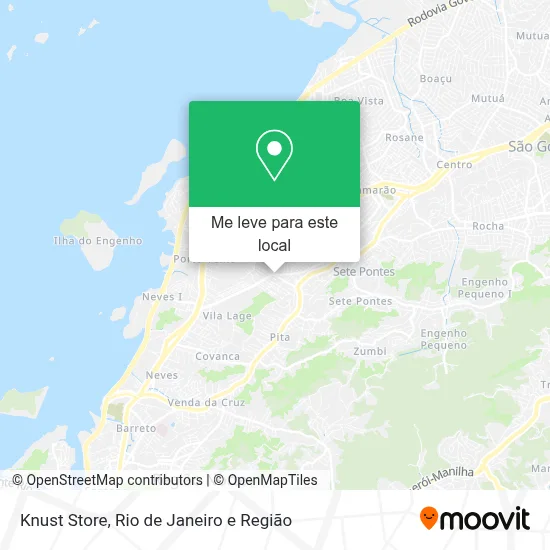 Knust Store mapa