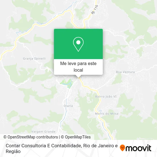 Contar Consultoria E Contabilidade mapa