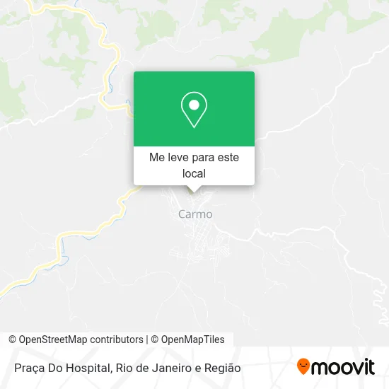 Praça Do Hospital mapa
