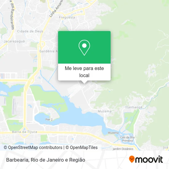 Barbearia mapa