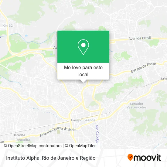 Instituto Alpha mapa