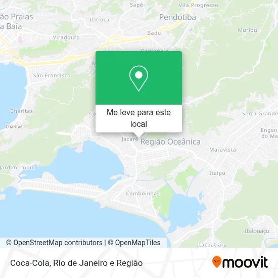 Coca-Cola mapa