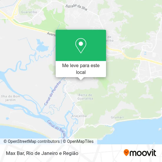 Max Bar mapa