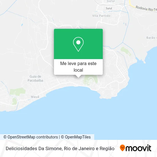 Deliciosidades Da Simone mapa