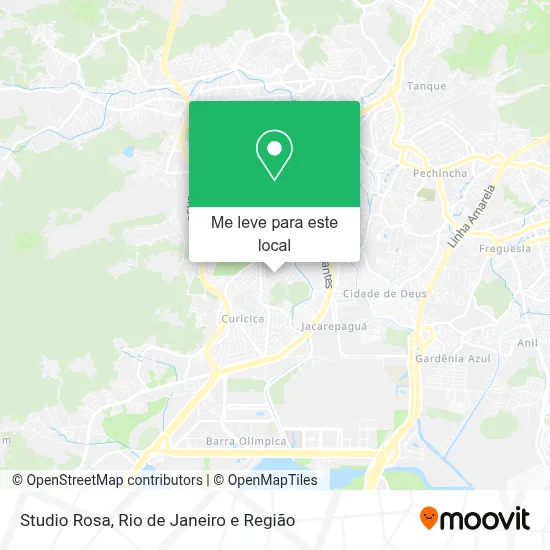 Studio Rosa mapa