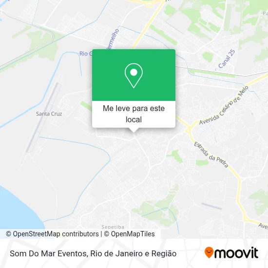 Som Do Mar Eventos mapa
