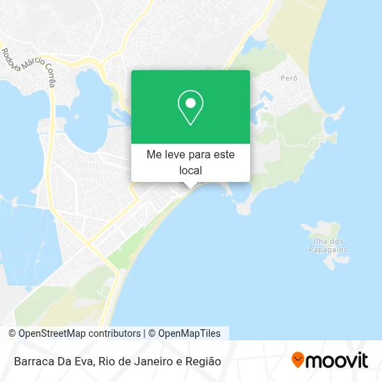 Barraca Da Eva mapa