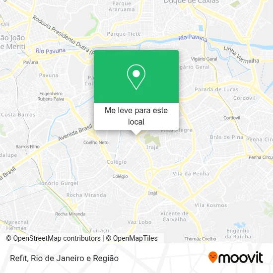 Refit mapa