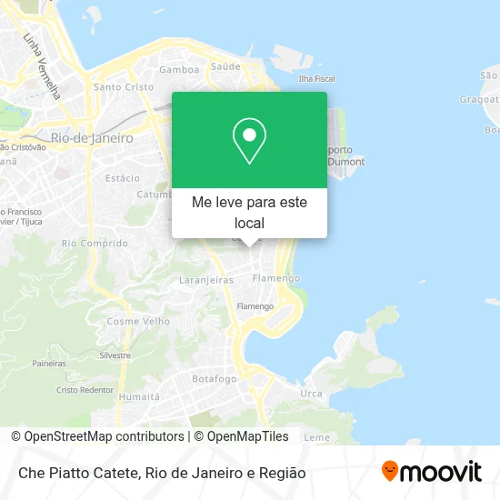 Che Piatto Catete mapa