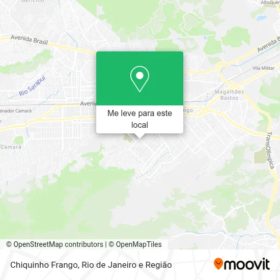 Chiquinho Frango mapa