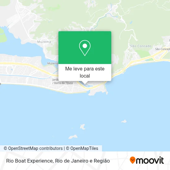 Rio Boat Experience mapa
