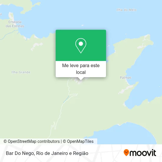 Bar Do Nego mapa