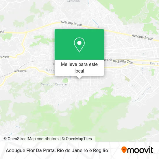 Acougue Flor Da Prata mapa
