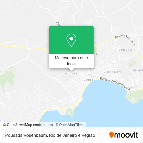 Pousada Rosenbaum mapa