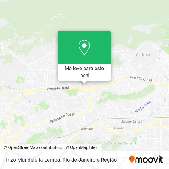 Inzo Mundele Ia Lemba mapa