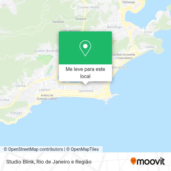 Studio Blink mapa