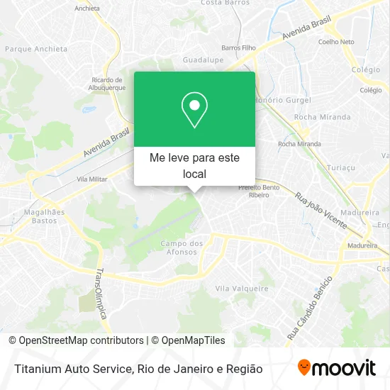 Titanium Auto Service mapa