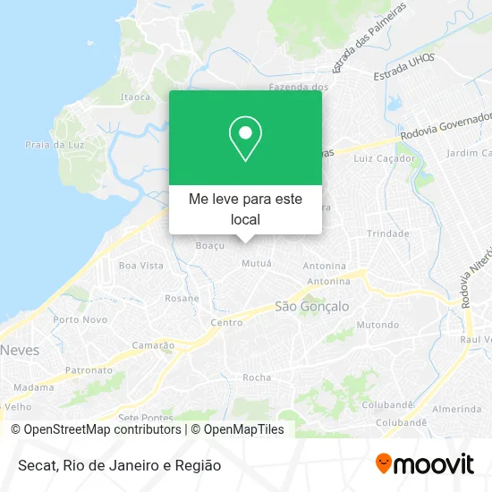 Secat mapa