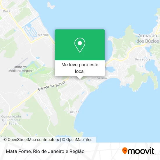 Mata Fome mapa