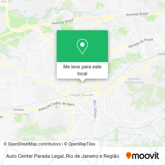 Auto Center Parada Legal mapa