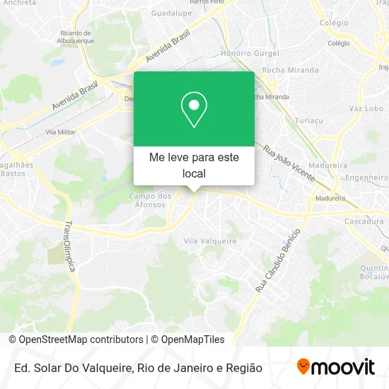 Ed. Solar Do Valqueire mapa