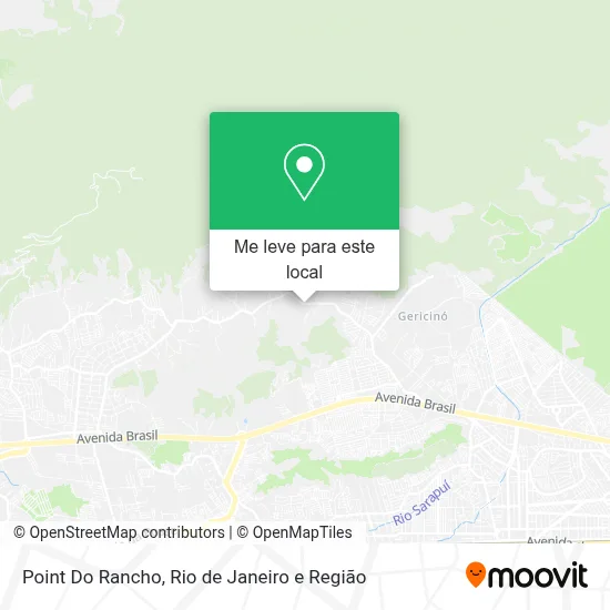 Point Do Rancho mapa