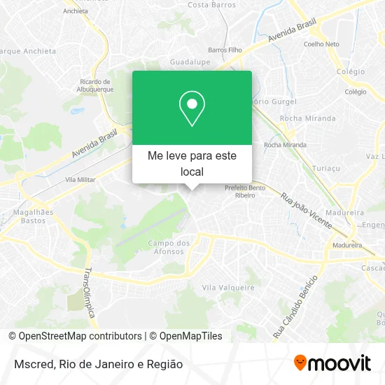 Mscred mapa