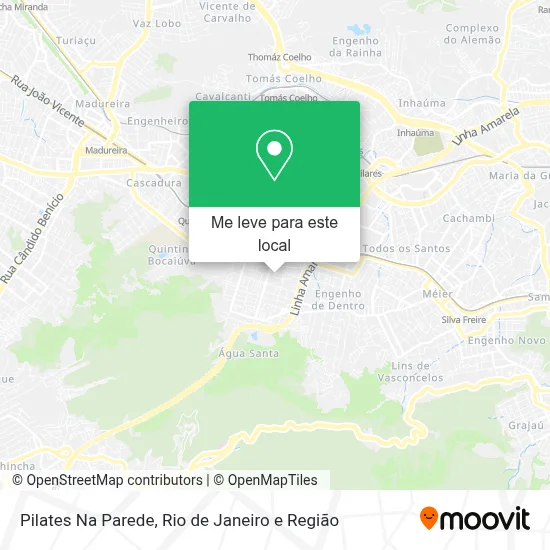 Pilates Na Parede mapa