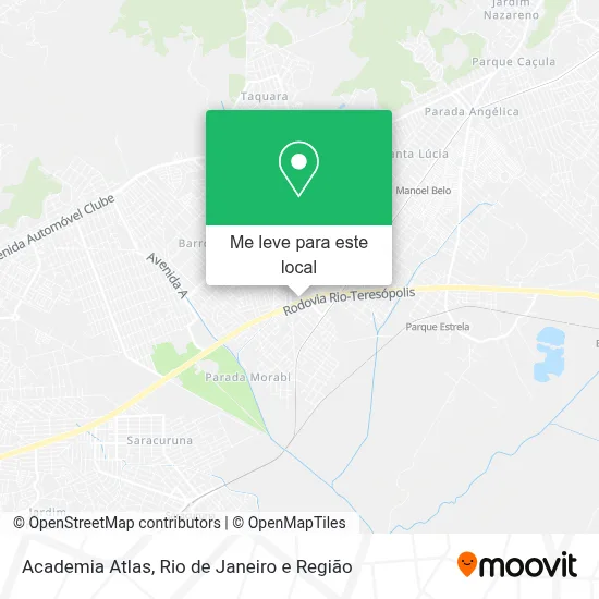 Academia Atlas mapa