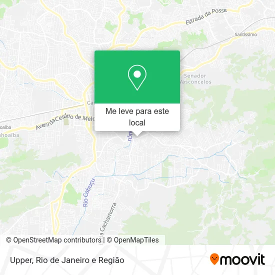 Upper mapa