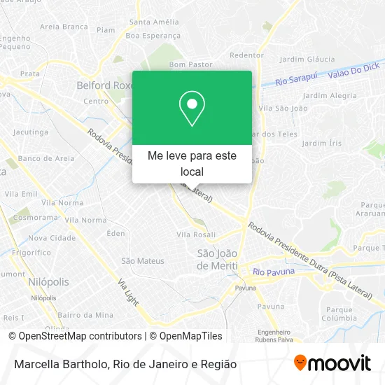 Marcella Bartholo mapa