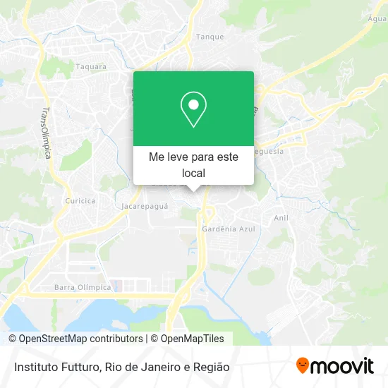 Instituto Futturo mapa