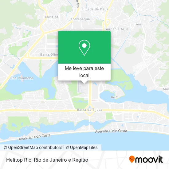 Helitop Rio mapa