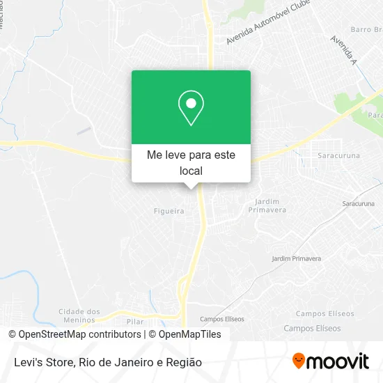 Levi's Store mapa