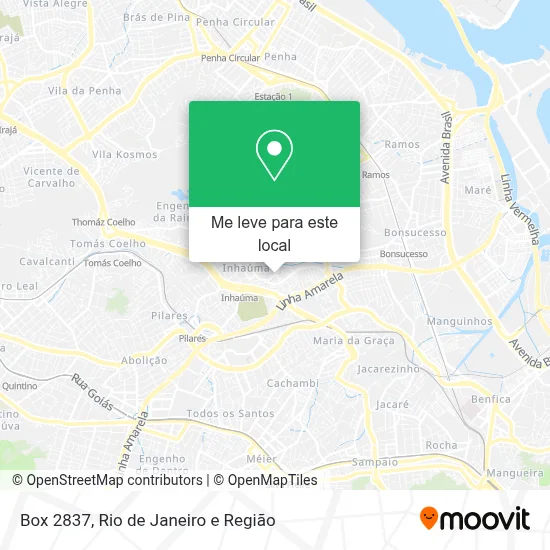 Box 2837 mapa