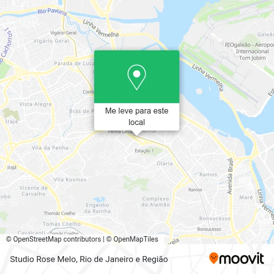 Studio Rose Melo mapa